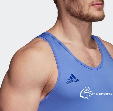 Костюм для тяжелой атлетики PowerLiftSuit | синий | ADIDAS CW5646