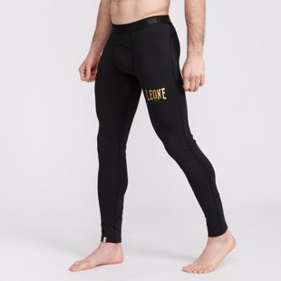 Штани компресійні Leone Black/Gold L