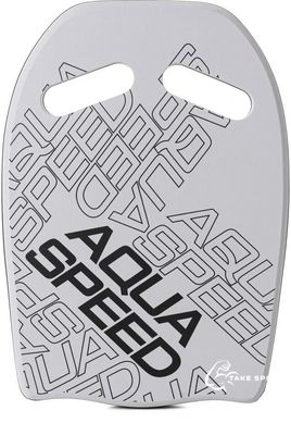 Дошка для плавання Aqua Speed WAVE KICKBOARD 3981 сірий Уні 43x28x3,6cм