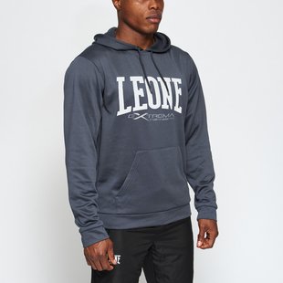 Толстовка з капюшоном Leone Logo Gray L