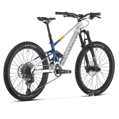 Підлітковий двопідвісний велосипед MONDRAKER F-TRICK 24" 120mm, Grey/Blue