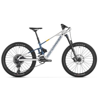 Подростковый двухподвесной велосипед MONDRAKER F-TRICK 24" 120mm, Grey/Blue