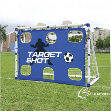 Футбольные ворота с зонами 2 в 1 6ft Outdoor-Play JC-7180T