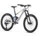 Подростковый двухподвесной велосипед MONDRAKER F-TRICK 24" 120mm, Grey/Blue