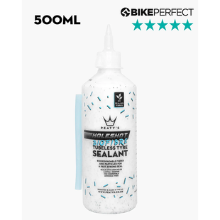 Герметик безкамерний Peaty's Holeshot BioFibre Tubeless Tyre Sealant 500ml