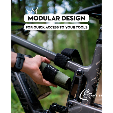 Органайзер на раму для инструмента Peaty's HoldFast Trail Tool Wrap, Nightrider Black