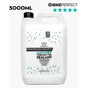 Герметик безкамерний Peaty's Holeshot BioFibre Tubeless Tyre Sealant, 5L