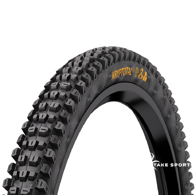 Покрышка бескамерная Continental Kryptotal-F Downhill 27,5 x 2.40 SuperSoft черная, складная skin