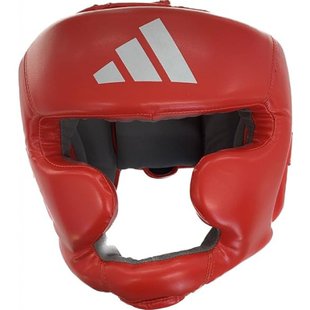 Шлем боксерский Adidas Speed Super Pro Headguard L| красный/серебро | ADIDAS ADISBHG041