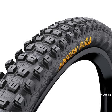 Покришка безкамерна Continental Argotal Enduro 29 x 2.40 Soft чорна, складна skin