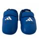 Защита стопы с лицензией WKF L | синяя | Adidas 661.50