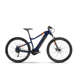 Электровелосипед Haibike SDURO HardNine 1.5 i400Wh 9 s. Altus 29", рама L, сине-оранжево-серый, 2020