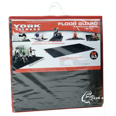 Мат-пазл York Fitness FLOORGUARD 1,2см - 4 части