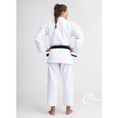 Белое лицензионное кимоно для дзюдо IPPON GEAR LEGEND 2, IJF (approved 2023) Regular (стандартный крой), 185см