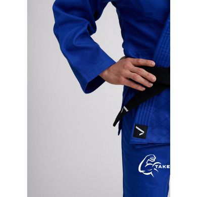 Синее кимоно для дзюдо IPPON GEAR BASIC 2, 150см