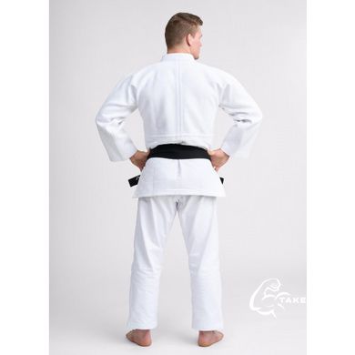 Белое лицензионное кимоно для дзюдо IPPON GEAR LEGEND 2, IJF (approved 2023) Regular (стандартный крой), 185см