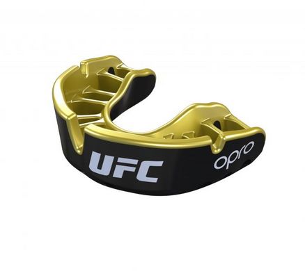 Капа підліткова UFC Gold | чорний/золотий | OPRO 2266001