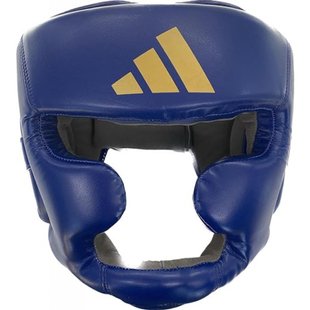 Шолом боксерський Adidas Speed Super Pro Headguard M | синьо/золотий | ADIDAS ADISBHG041