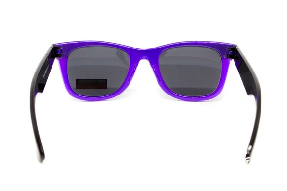 Очки защитные открытые Swag Hipster-4 Purple (gray) серые