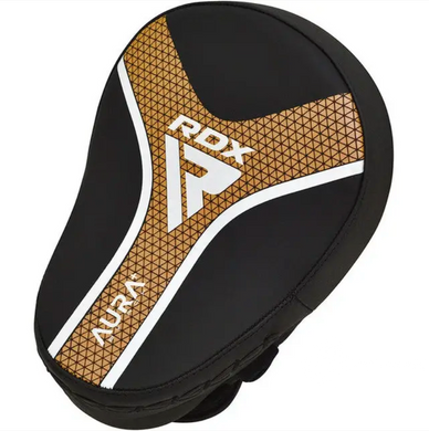 Лапы боксерские RDX FOCUS PAD AURA PLUS T-17 Black Golden