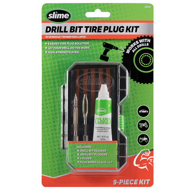 Ремкомплект для безкамерки Slime Tubeless Tire Plug Drill Bit Kit