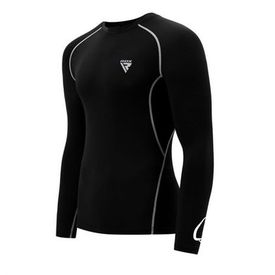 Рашгард з довгим рукавом RDX Lycra Black S