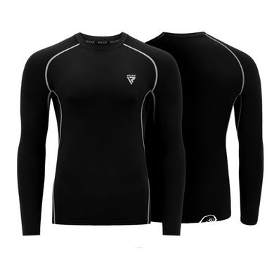 Рашгард з довгим рукавом RDX Lycra Black S