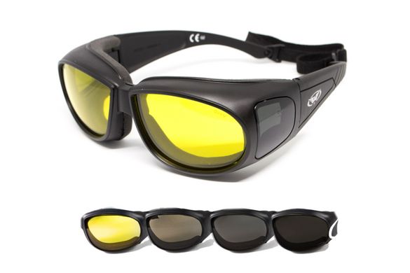 Очки Global Vision Outfitter Photochromic (yellow) Anti-Fog, фотохромные желтые