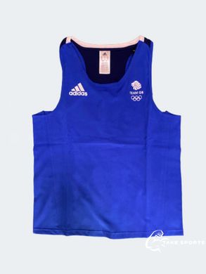 Форма для занятий боксом Olympic Man GBR шорты + майка | синяя | ADIDAS ADIAIBA20TM ADIAIBA20SM