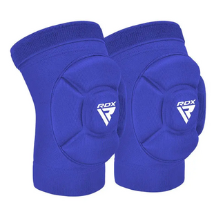 Наколінники спортивні RDX HOSIERY KNEE FOAM K5 BLUE/WHITE-M (пара)