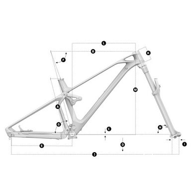 Велосипед MONDRAKER SUPER FOXY CARBON R 29" T-M, Carbon / Desert Grey / Orange (2023/2024)