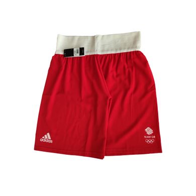 Форма для занятий боксом Olympic Man GBR шорты + майка | красная | ADIDAS ADIAIBA20TM ADIAIBA20SM