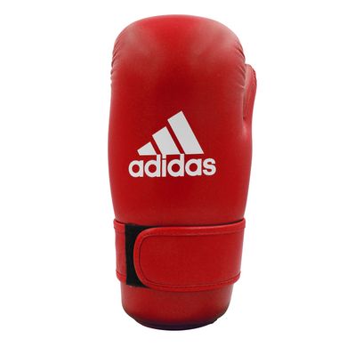 Перчатки полуконтакт Open Hand Semi-Contact Gloves с лицензией WAKO | красный | ADIDAS WAKOG3