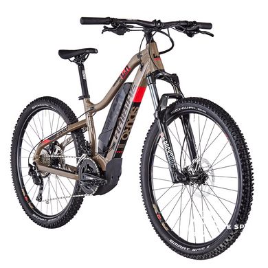 Электровелосипед Haibike SDURO HardSeven Life 4.0 500Wh 20s. Deore 27.5", рама S, песочно-черный, 2020