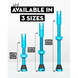 Ниппели Peaty's x Chris King Tubeless Valves, 42mm, Turquoise