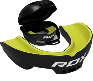 Капа боксерська RDX Gel 3D Pro Black/Green