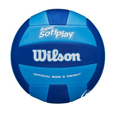 Мяч волейбольный Wilson SUPER SOFT PLAY Royal/Navy OF