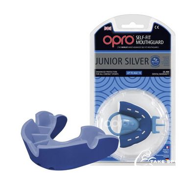 Капа подростковая Silver | синий /голубой | OPRO 2222002