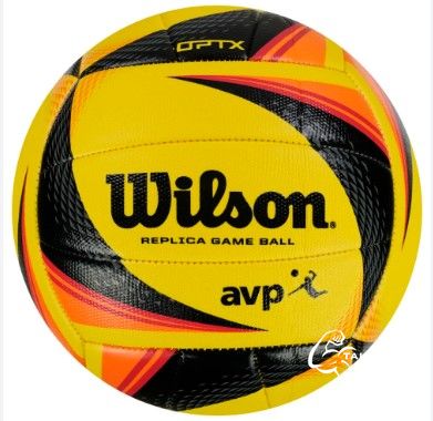 Мяч волейбольный Wilson OPTX AVP REPLICA YELLOW/BK/RD