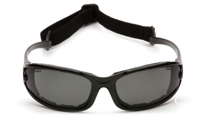 Захисні окуляри з полярізацією Pyramex Pmxcel Polarized (gray) Anti-Fog, сірі