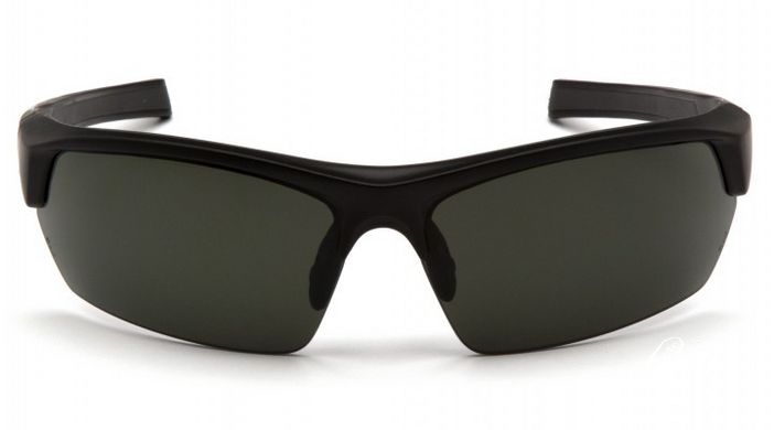 Очки поляризационные защитные 2в1 Venture Gear Tensaw Polarized (forest gray) чёрно-зелёные