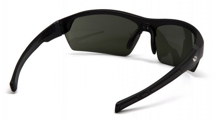 Очки поляризационные защитные 2в1 Venture Gear Tensaw Polarized (forest gray) чёрно-зелёные