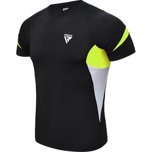 Рашгард із коротким рукавом RDX Lycra Green XL