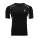 Рашгард з коротким рукавом RDX Lycra Black 2XL