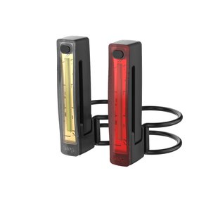 Комплект мигалок передня + задня Knog Plus Twinpack 40/20 Lumens Black