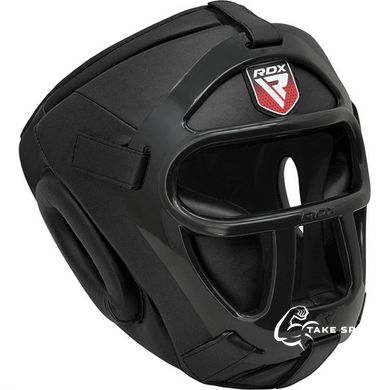 Боксерський шолом тренувальний RDX Guard Black L