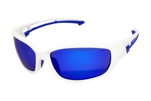 Защитные очки с поляризацией BluWater Seaside White Polarized (G-Tech™ blue), синие зеркальные