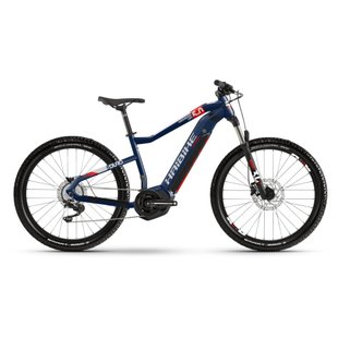 Электровелосипед Haibike SDURO HardSeven Life 5.0 i500Wh 10 s. Deore 27.5", рама S, сине-красно-белый, 2020