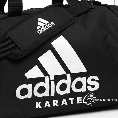 Сумка-рюкзак (2 в 1) с белым логотипом Karate | черный | ADIDAS ADIACC052K