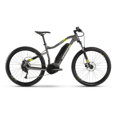 Електровелосипед Haibike SDURO HardSeven 1.0 400Wh 9 s. Altus 27,5", рама L, титан-лайм-чорний, 2020